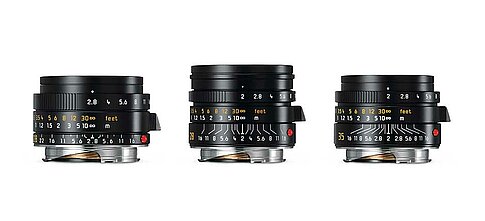 Leica: Neuauflage von 3 Weitwinkelobjektiven