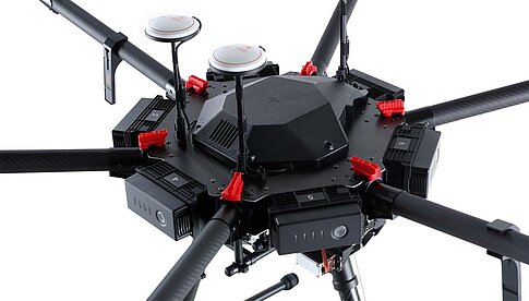 DJI Matrice 600 Pro: Redundante Antriebs- und Steuerelemente für mehr Sicherheit