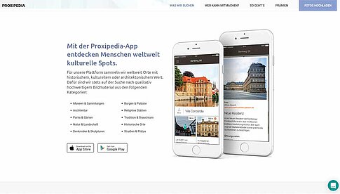 Proxipedia: Fotos und Infos zu Sehenswürdigkeiten auf dem mobilen Reiseführer