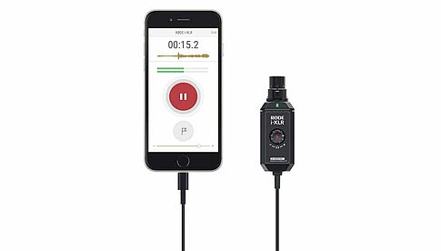 Røde i-XLR: Røde bietet eine dazu passende und kostenlose App an