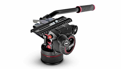 Für Kameras von vier bis zwölf Kilogramm: Manfrotto Nitrotech N12.