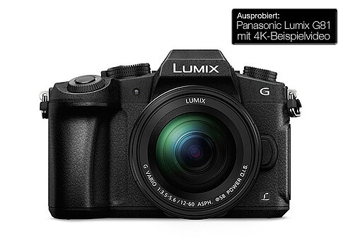 Panasonic G81: CSC-Kamera mit 16 Megapixel und 4K-Video