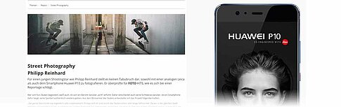 In FOTO HITS 6/2017 und im Web zeigt Philipp Reinhard seine Ergebnisse mit dem Huawei P10.