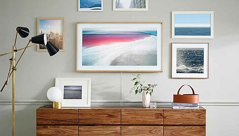 Welcher Bilderrahmen ist der Fernseher? Samsung „The Frame“