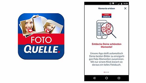 Neue Foto Quelle App – Im Handumdrehen zum Fotobuch