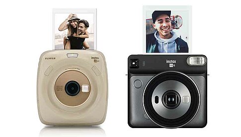 Ausgezeichnet für ihr Design: Fujifilm instax SQUARE SQ20 und instax SQUARE SQ6