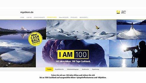 Parallel zur „Cashback“-Aktion läuft die „Trade-in“-Aktion von Nikon.