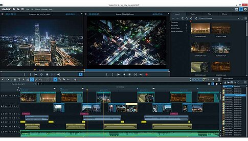 Magix Video Pro X bietet professionellen Schnitt für praktisch alle Videoformate