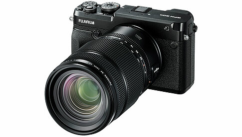 Fujinon GF45-100mm F4 LM OIS WR an Fujifilm GFX 50R