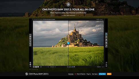 ON1 Photo RAW in der Version 2017.5 bietet viele neue Funktionen
