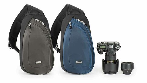 Das mittlere Modell „thinkTANK photo TurnStyle 10 V2.0“ bietet Platz für eine DSLR-Ausrüstung.