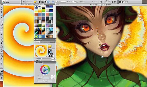 Corel Painter 2017: Neue Verlaufsfunktionen und vieles mehr