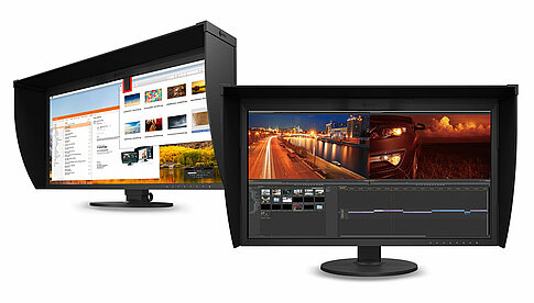 EIZO CG319X: 4K-Auflösung, starke Kontraste, und eingebauter Kalibrationssensor.