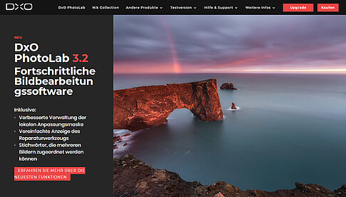Die neue Version 3.2 von DxO PhotoLab ist verfügbar