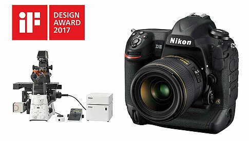 Nikon hat fünf der begehrten „iF Design Awards 2017“ für sich gewinnen können. Neben der Spiegelreflexkamera D5 wurde unter anderem das Mikroskop „Eclipse TI2“ ausgezeichnet. 