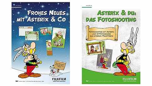 Fujifilm Imaging: Asterix beim Fotohändler