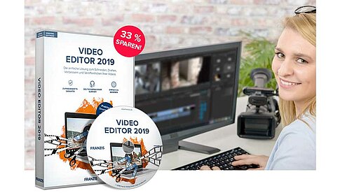 Franzis Video Editor 2019 für derzeit 19,95 Euro