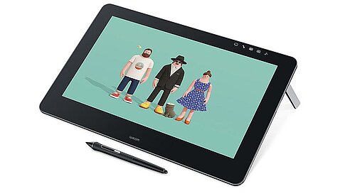 Die derzeit größte Version der Baureihe ist das Cintiq Pro mit 16 Zoll Bilddiagonale und einer Auflösung von 3.840 mal 2.160 Pixel