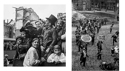 Die Fotos von Walter Dick zeigen den Karneval in der Nachkriegszeit.