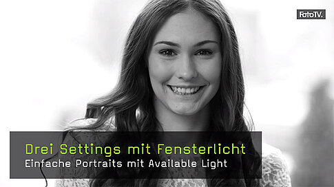 FotoTV: Drei Settings mit Fensterlicht