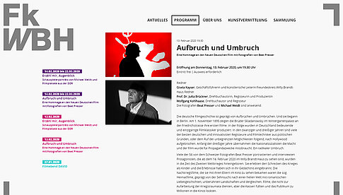 Ausstellung "Aufbruch und Umbruch" in Berlin