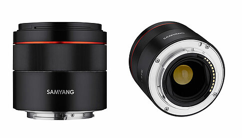 Samyang AF 45mm F1.8 FE für Sony-Systemkameras mit Vollformatsensor