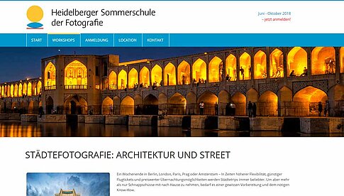 Heidelberger Sommerschule der Fotografie 2018