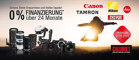 Finanzierungsaktion bei Calumet Photographic