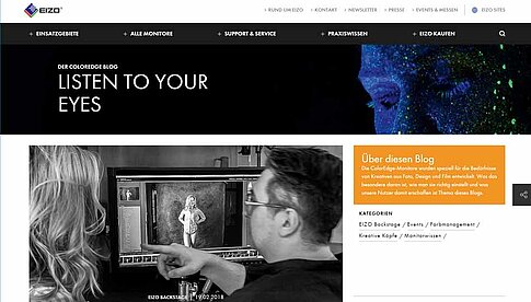 Ab sofort online: Der Blog rund um EIZO-ColorEdge-Monitore
