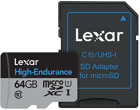 Lexar High-Endurance microSDXC UHS-I