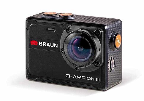 Braun „Champion III“: Action-Kamera mit umfangreicher Ausstattung