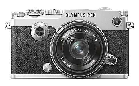 Olympus PEN-F: Frontalansicht