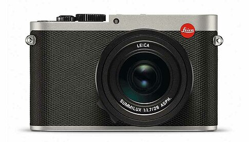 Leica Q im titanfarbenen Design