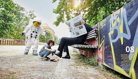 Auch Themen wie Kinderarbeit werden im „Protestonaut-Kalender 2018“ angesprochen. Foto: Sophia Lukasch Photography