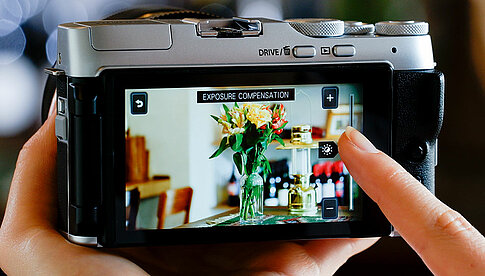 Fujifilm X-A7: Großer Monitor, einfach Bedienung
