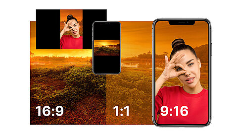 SpotOn exportiert Videos automatisch im richtigen Seitenverhältnis