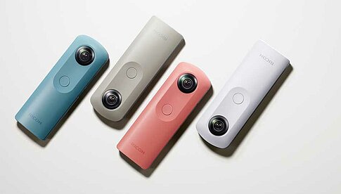 Ricoh Theta SC: Vollsphäre auf Knopfdruck