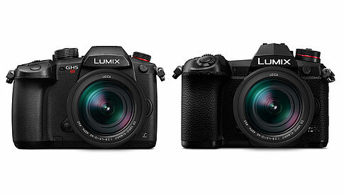 Neue Firmware für Panasonic-Kameras - wie etwa die GH5S (links) und die G9.