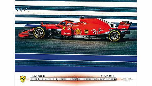 Kalender „Scuderia Ferrari 2019“ von Günther Raupp (Foto: Günther Raupp)