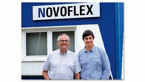 Reinhard und Michael Hiesinger feiern mit der Novoflex Präzisionstechnik GmbH ein Doppeljubiläum