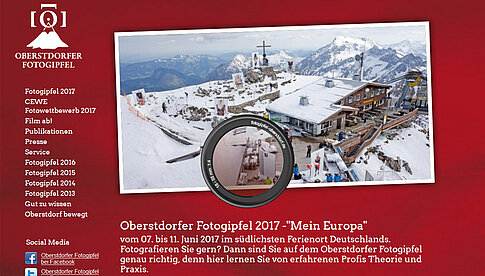 Oberstdorfer Fotogipfel vom 7. bis 11. Juni 2017