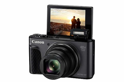 Canon PowerShot SX730 HS: 20 Megapixel, 40fach Zoom und Fünf-Achsen-Bildstabilisator im Jackentaschenformat