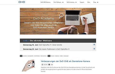 DxO Optics Pro 11: Kostenlose Webinare am 16. und 23. Juni 2016