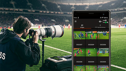 Mit Imaging Edge wird der Datentransfer von Sony-Kameras zu Smartphones und ins Internet vereinfacht