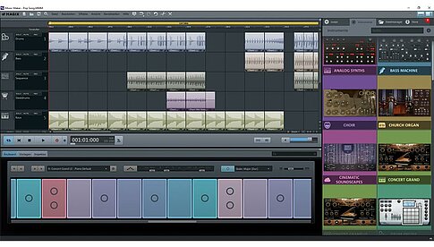 Magix Music Maker: Musik aus Versatzstücken (Loops) zusammensetzen