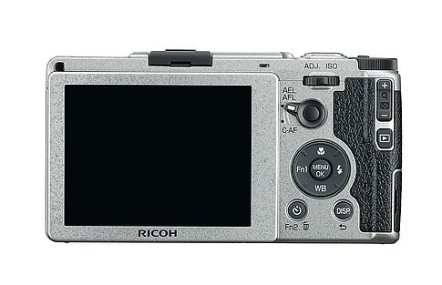 Ricoh GR II „Silver Edition“ - Rückseite