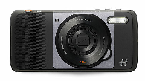 Das Hasselblad-Smartphone-Modul „True Zoom“ bietet einen Brennweitenbereich von 25 bis 250 Millimetern