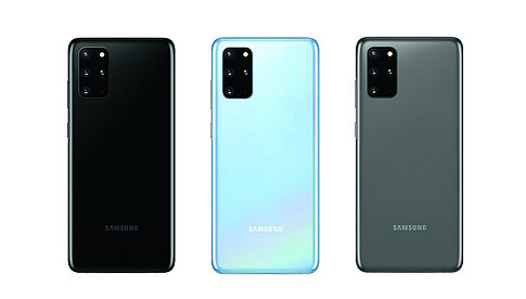 Samsung Galaxy S20+: Cosmic Black, Cloud Blue, Cosmic Gray