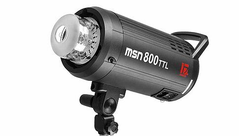 „Jinbei MSN TTL 600/800“: Viel Leistung im Studio.