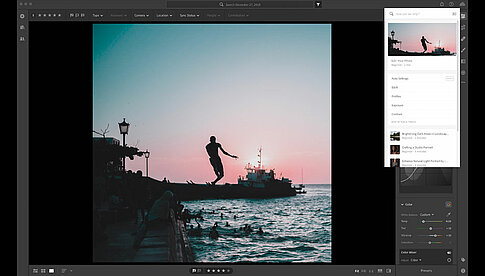 Neue Hilfs- und Tutorial-Funktionen in Lightroom unterstützen den Anwender.